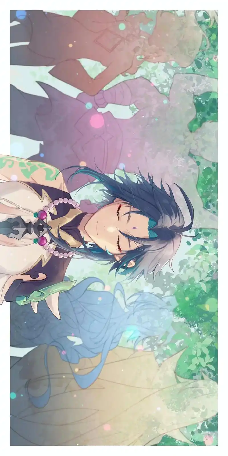 原神#魈 #原神壁纸 谢谢你层岩巨渊.让我再次与魈宝热恋 - 抖音
