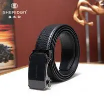 sheridan 喜来登 专柜新款 休闲男士牛皮腰带 礼盒装 nl240353s