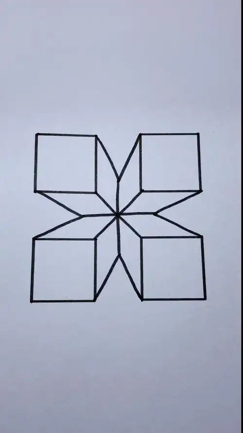 画画原来如此简单#立体图形的画法