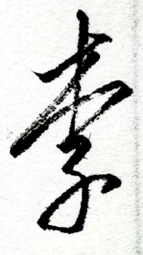 一起写草书#你是怎样写"李"字的?