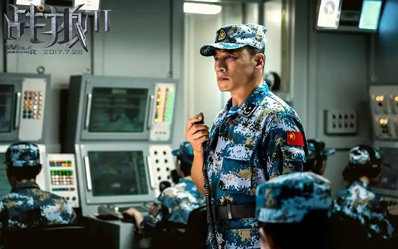 《战狼2》人物剧照高清桌面壁纸