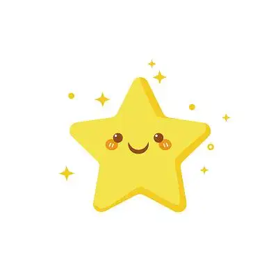 卡通儿童节星星素材