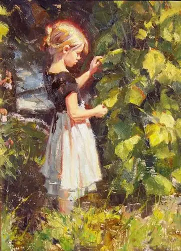 一组国外人物油画作品