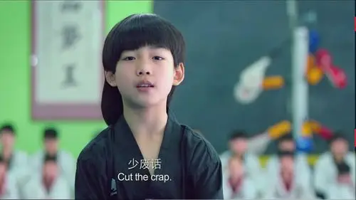 龙拳小子:林秋楠带小伙伴,表演真正的跆拳道,队形走起来