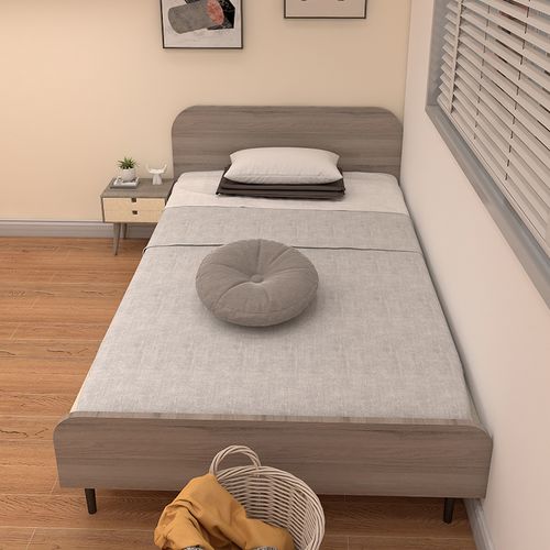 一米二小床单人床1米1.2米架子床小户型收纳箱体床现代简约儿童床