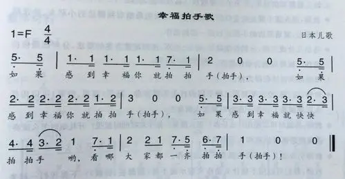 歌曲:幸福拍手歌 育儿分享 大三班 幼儿园名称_无忧幼儿园网