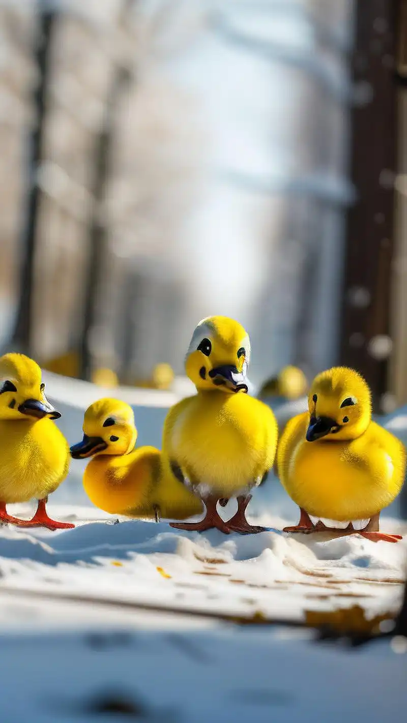 无论你是小鸭子控,还是喜欢可爱风格的壁纸,这里都能