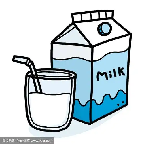 牛奶瓶,奶制品,艺术,无人,绘画插图