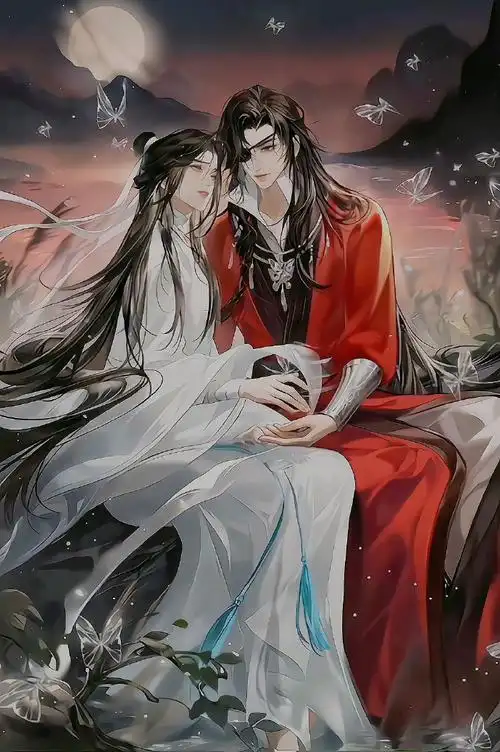 天官赐福花城谢怜双人海报