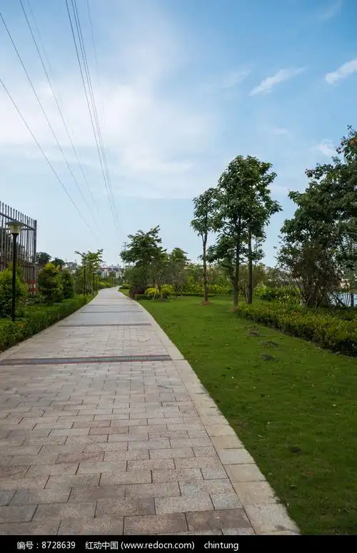 惠州红楼滩公园的道路