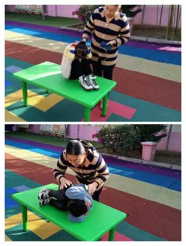 防踩踏,保安全——克井小太阳幼儿园防踩踏安全演练活动