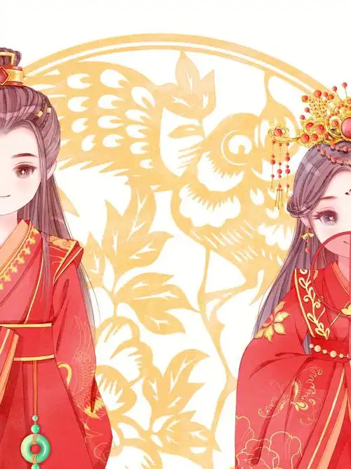 寻找小红书绘画大神  #q版  #古风插画  #纸胶带  #线稿