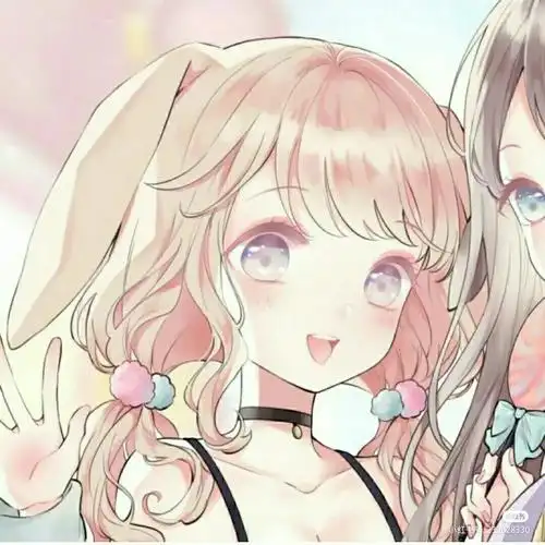 萌萌可爱的闺蜜头像快叫你的闺蜜一起用吧