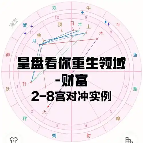 盘主28对冲,财富上收支大,容易破财0505,破局点在11宫的月亮93.
