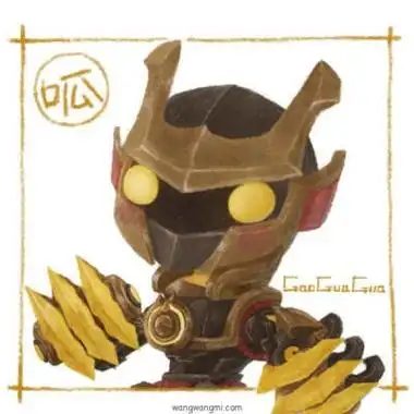 王者荣耀盾山-御銮q版英雄头像