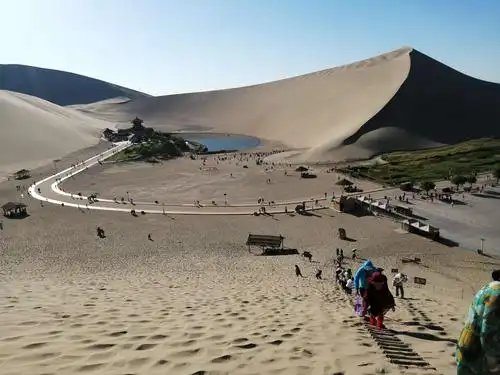 西行漫记敦煌印象之二鸣沙山月牙泉