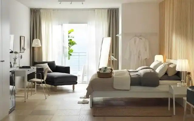 看完这些宜家风格卧室样板间,装修完的我感觉很后悔