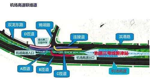 新牌坊立交效果图