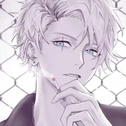 2020优质帅气高冷二次元男头图片冷酷无情的
