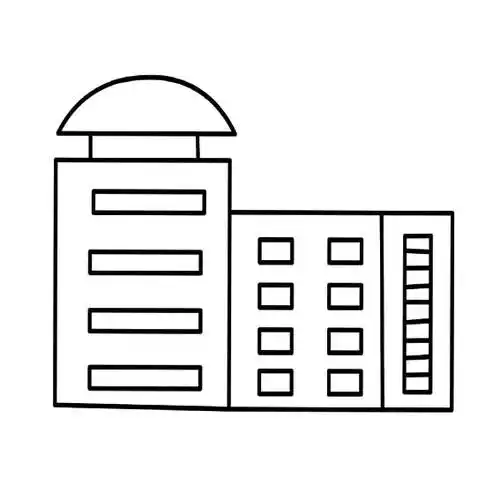 高楼房简笔画图片大全搜狗图片搜索小区楼房简笔画图片设计立体房子简