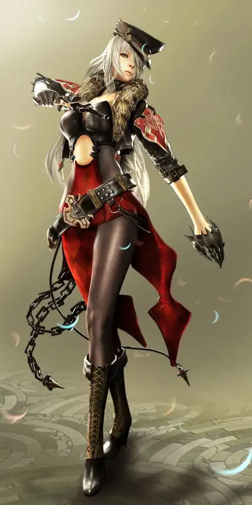 精美模型美国3d角色艺术家rosalee