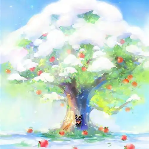 动漫风景头像但愿不要错过这美丽的风景