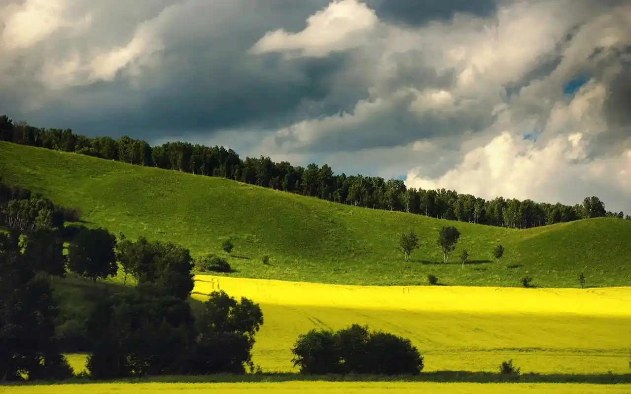 精选大草原唯美风景摄影图片电脑壁纸
