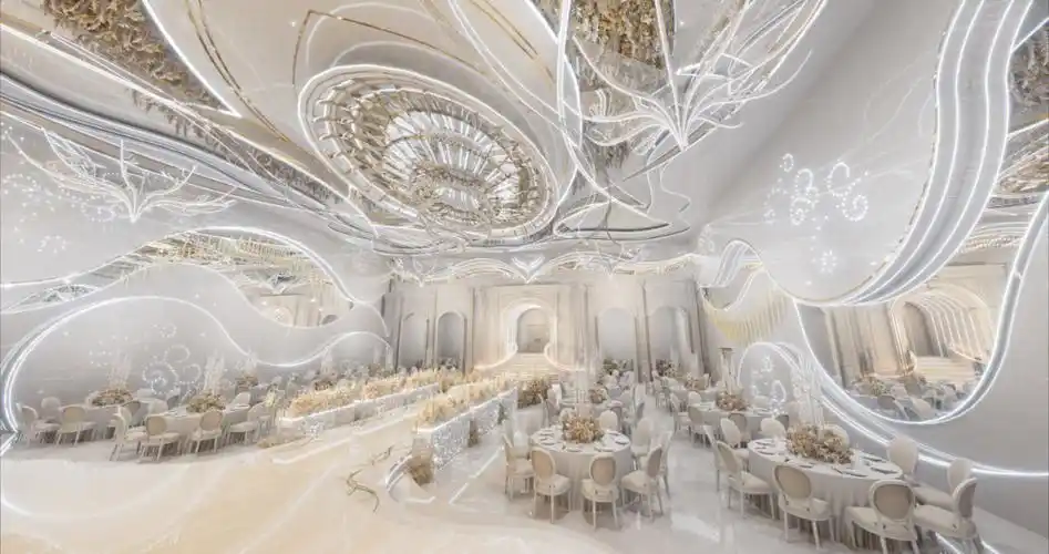 婚礼3d效果图   #婚礼效果图   #婚礼堂   #婚礼布置   #婚礼灵感