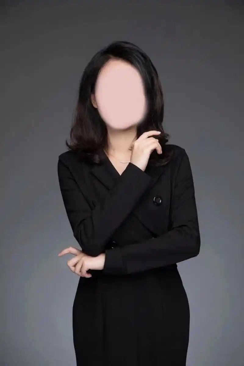 半身形象职业照,温柔尔雅气质绝佳09帮修 模板给大家发出来啦 可以