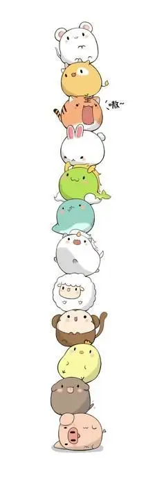 日系小清新手账简笔画可爱手绘日记小图案