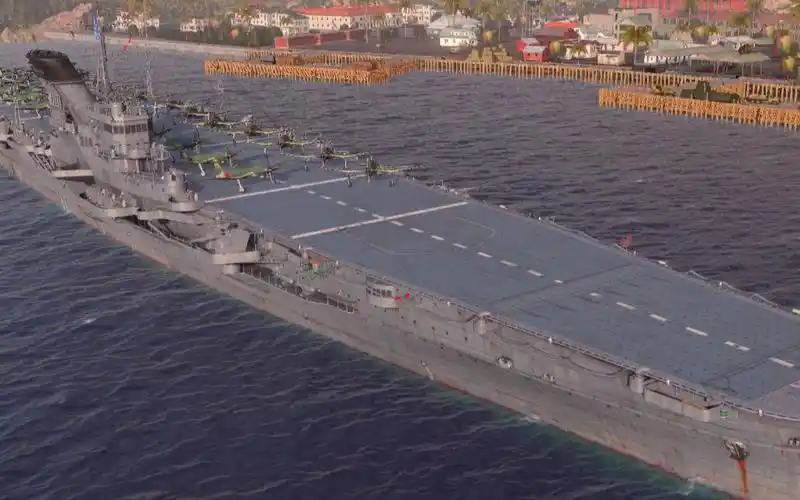 【战舰世界】大凤第一视角 胜负往往只在一瞬间