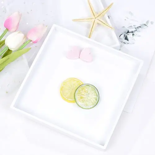 拍摄奶白小方方盘内衣拍照木盒化妆品道具ins背景布类