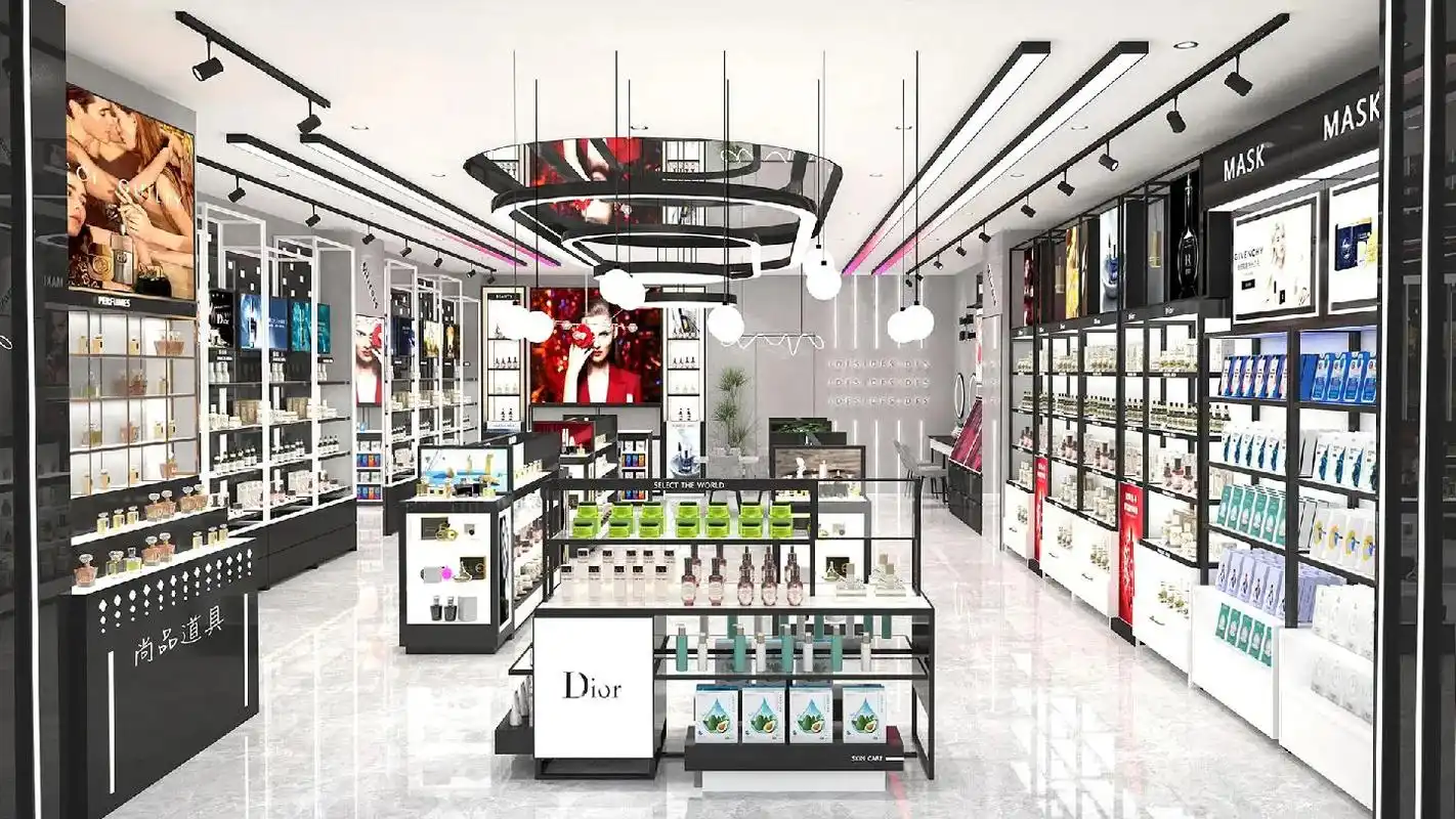 化妆品店装修风格