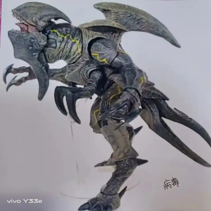 4级怪兽 病毒 #日常瞎画 #环太平洋怪兽 - 抖音