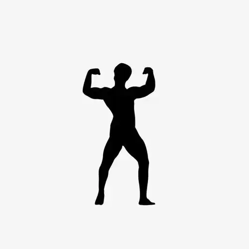 > 举重人物矢量