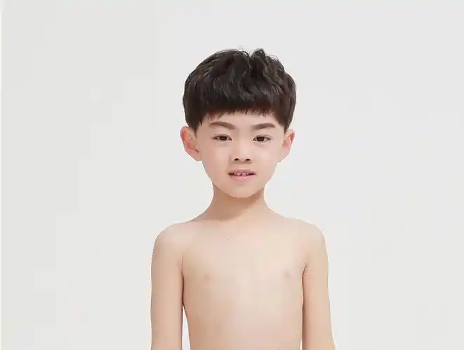 儿童内裤纯棉三角裤中大童宝宝小男孩四角短裤女童日系彩棉平角裤_日