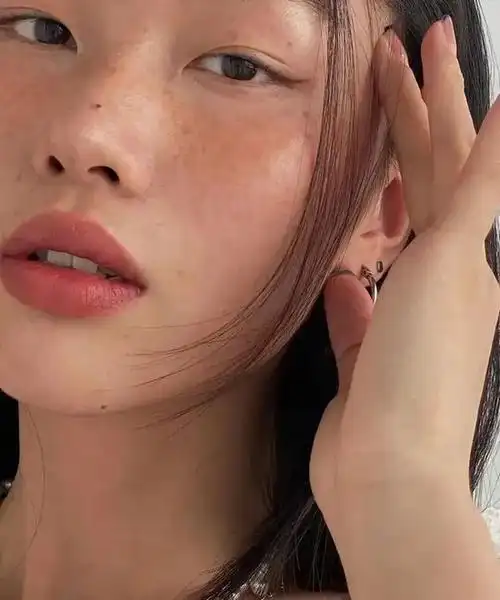 没有雀斑就不叫abg女孩啦?