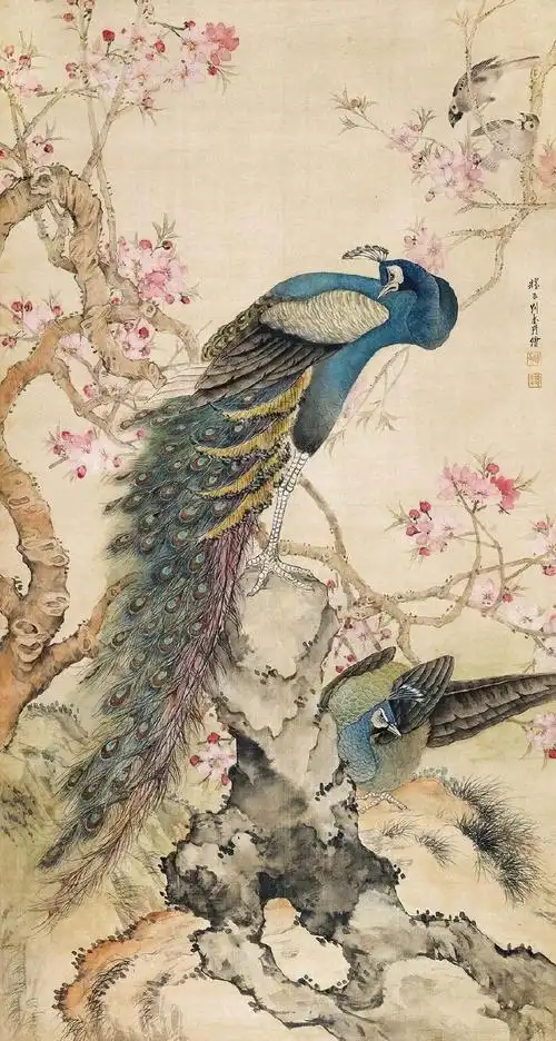 国画| 千姿百态孔雀图