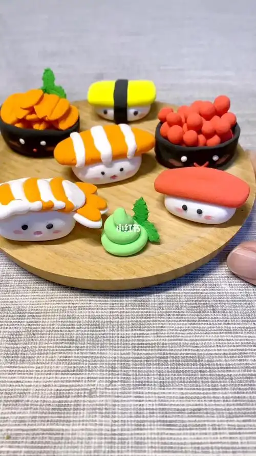 粘土美食寿司系列手工