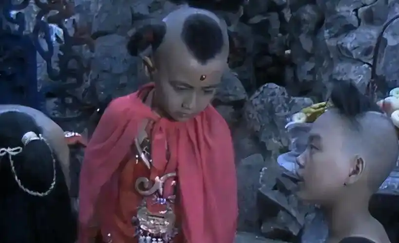 赵欣培,8岁时演86版《西游记》红孩儿:不让我穿裤子就不拍了