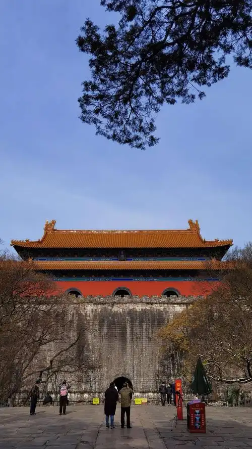 南京:雪后明孝陵