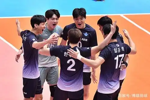 2020韩国男排杯第三轮,大韩航空3:0三星火灾