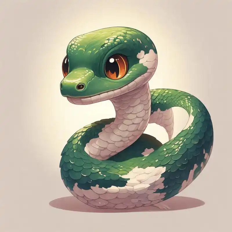 97超萌小蛇卡通头像99