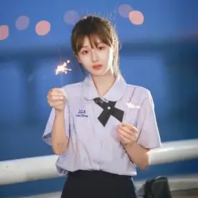 泰国校服泰式禁忌女孩jk衬衫制服高中学生毕业夏季班服学院风套装