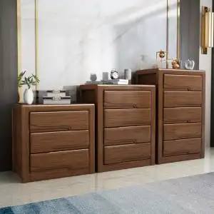 000人付款淘宝林氏木业五斗柜客厅卧室抽屉柜实木脚收纳五斗橱储物