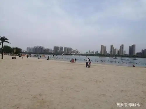 四月三日,开封西湖银滩