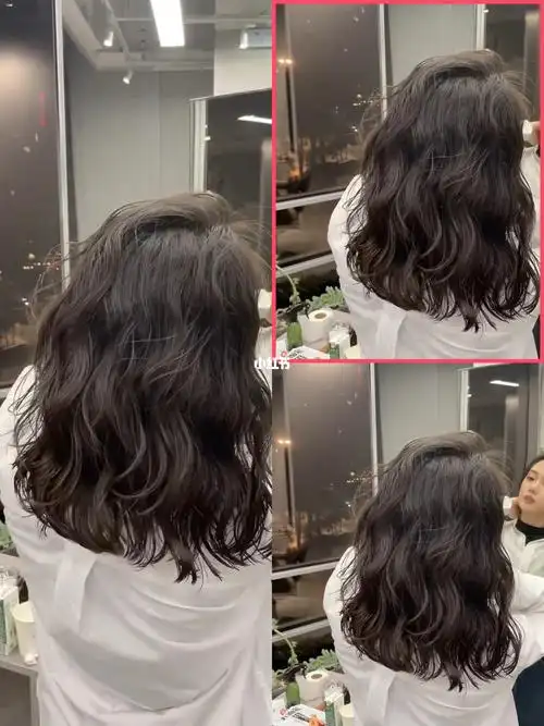 烫完会被夸的慵懒风卷发齐肩法式烫发甜美又气质中短发尴