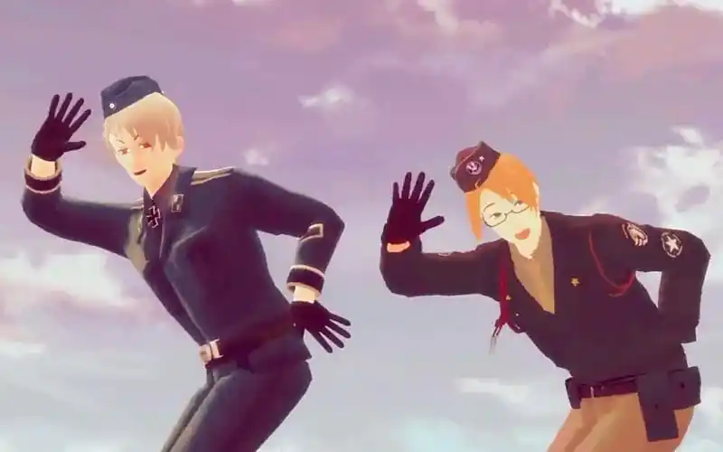 【aph/mmd】今天也是晴空万里【酒乱师徒组】