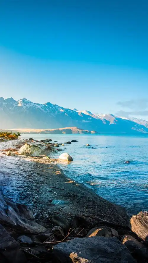 唯美浪漫的海滨风光手机壁纸图片3