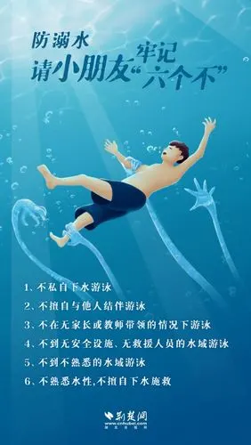 11灾害类防溺水海报